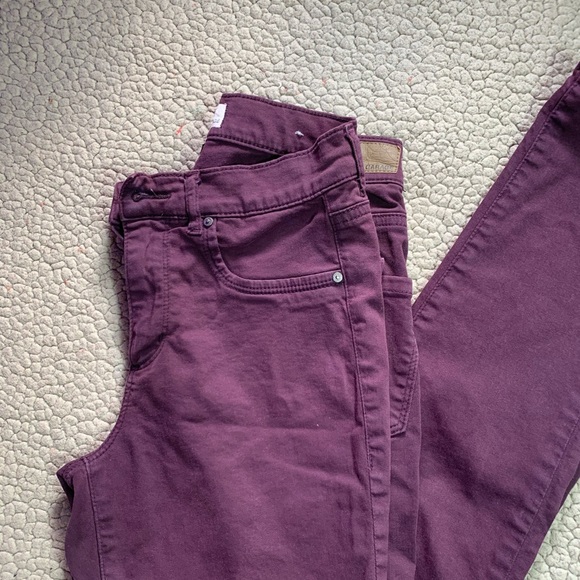 Garage Skinny Purple high-waist stretch Girls/Junior's Denim/Pants size 3 - Picture 5 of 15